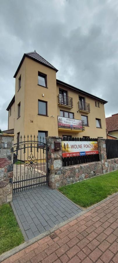 Hotel Hybryda Łeba Esterno foto
