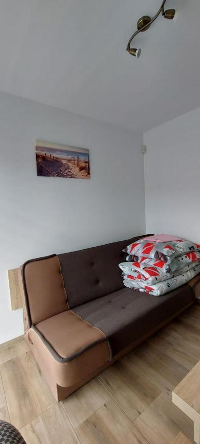 Hotel Hybryda Łeba Esterno foto